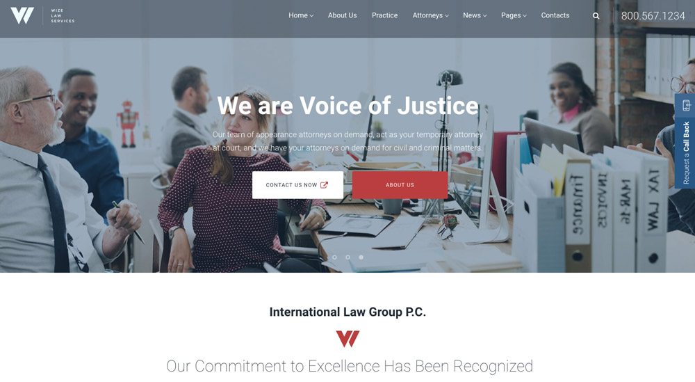 lawyer WordPress themes