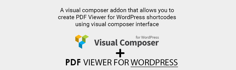 Visual Composer PDF plugin