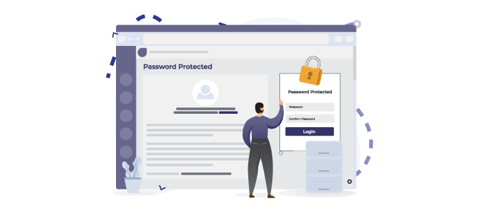 password protected plugin